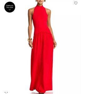 Solid & Striped The Soglio Halter Maxi Dress Small
